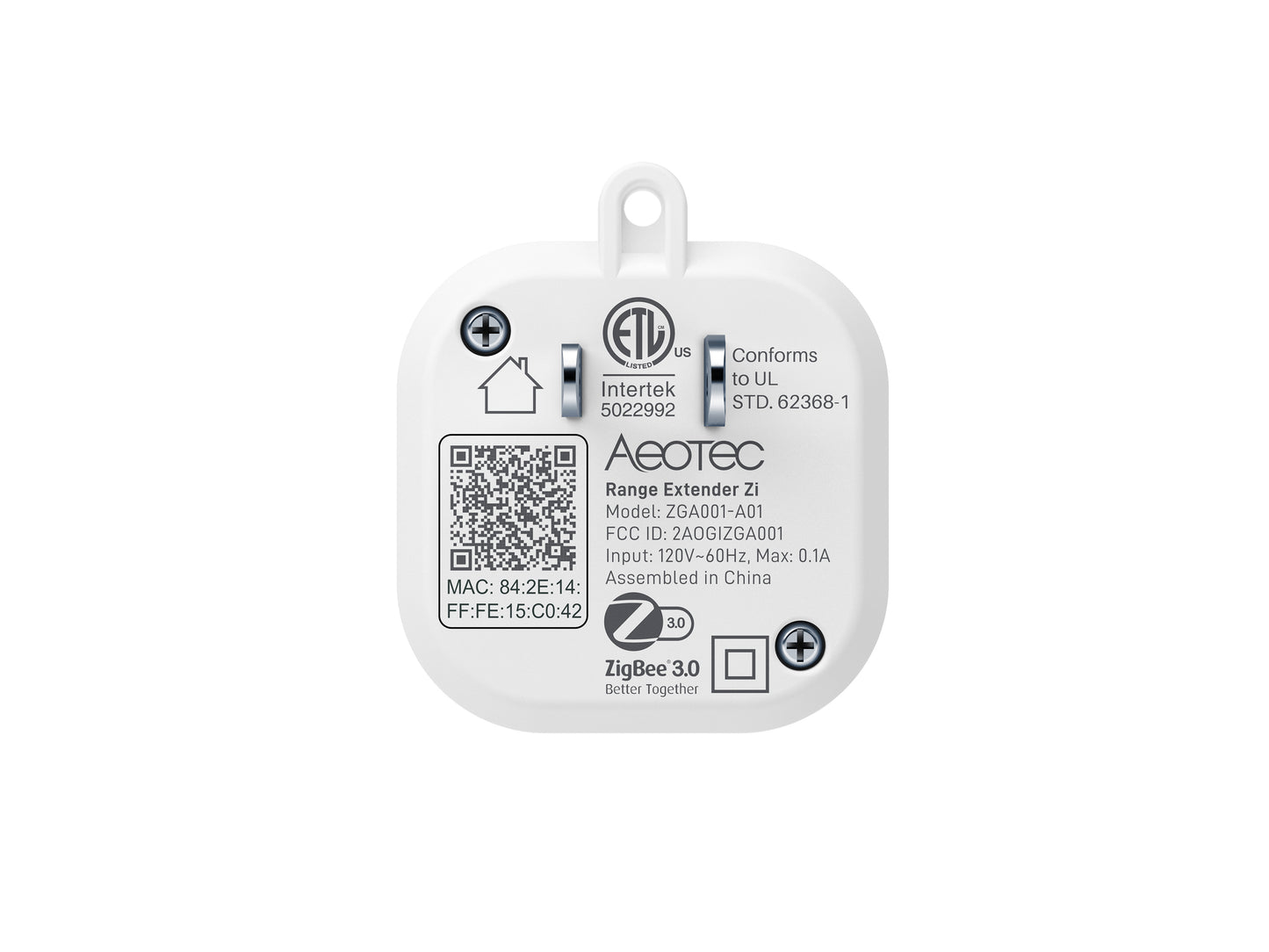 Aeotec Range Extender Zi; Zigbee Extender and Repeater, Improve Range and Stability of Zigbee Network
