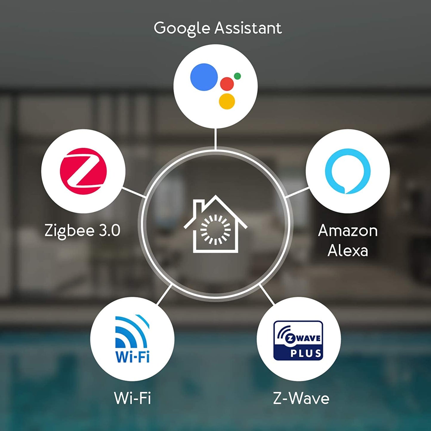 Aeotec Smart Home Hub; SmartThings, Z-Wave, ZigBee, Matter, WiFi enabled gateway