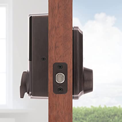 Kwikset Home Connect 620 Traditional Keypad Connected Smart Lock with Z-Wave 700 Featuring SmartKey Security, Venetian Bronze, 98930-002