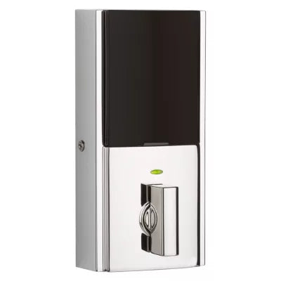 Kwikset 916 Smartcode Contemporary Electronic Deadbolt with Z-Wave Technology 9910-043, Polished Chrome