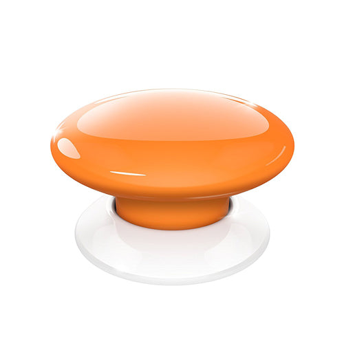 Fibaro The Button, Z-Wave Scene Controller, Orange - FIBFGPB-101-8