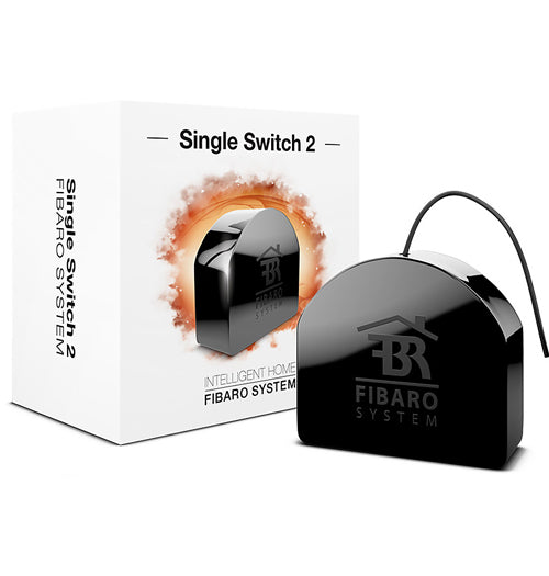 Fibaro Single Switch 2, Z-Wave Plus Relay Switch - FGS-213 ZW5 US