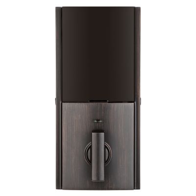 Kwikset 916 Smartcode Contemporary Electronic Deadbolt with Z-Wave Technology 99160-042, Venetian Bronze