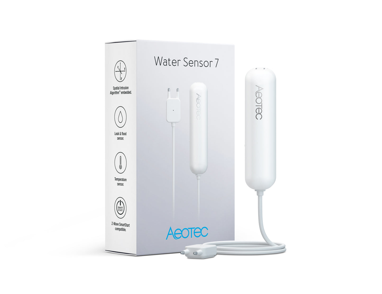 Aeotec Water Sensor 7; Flood + Leak detection, Temperature + Humidity Sensors
