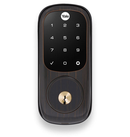 Yale Z-Wave Plus Touchscreen Keypad Deadbolt - Oil Rubbed Bronze - YRD226ZW20BP