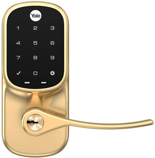 Yale Yale Assure Z-Wave Plus Touchscreen Lever Lock with Key - YRL226-ZW2-605