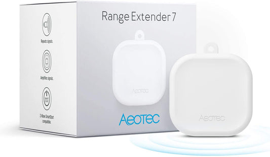 Aeotec Aeotec Range Extender 7; Zwave Extender and Repeater, Z-Wave Plus 700 series, S2, Smart Start (ZW189)