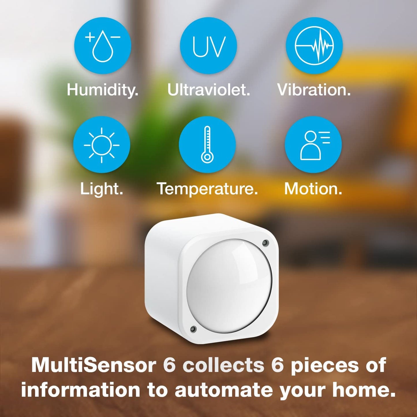 6 in 1 Z-Wave multi sensor