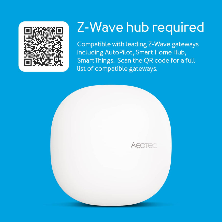 Aeotec Wall Dimmer Switch; 3 Way, On Off Dim, SmartThings Z-Wave Switch (ZWA037)