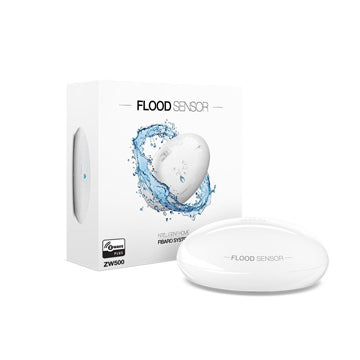 Fibaro Wireless Flood Sensor With Z-Wave Plus Water Leak Detector