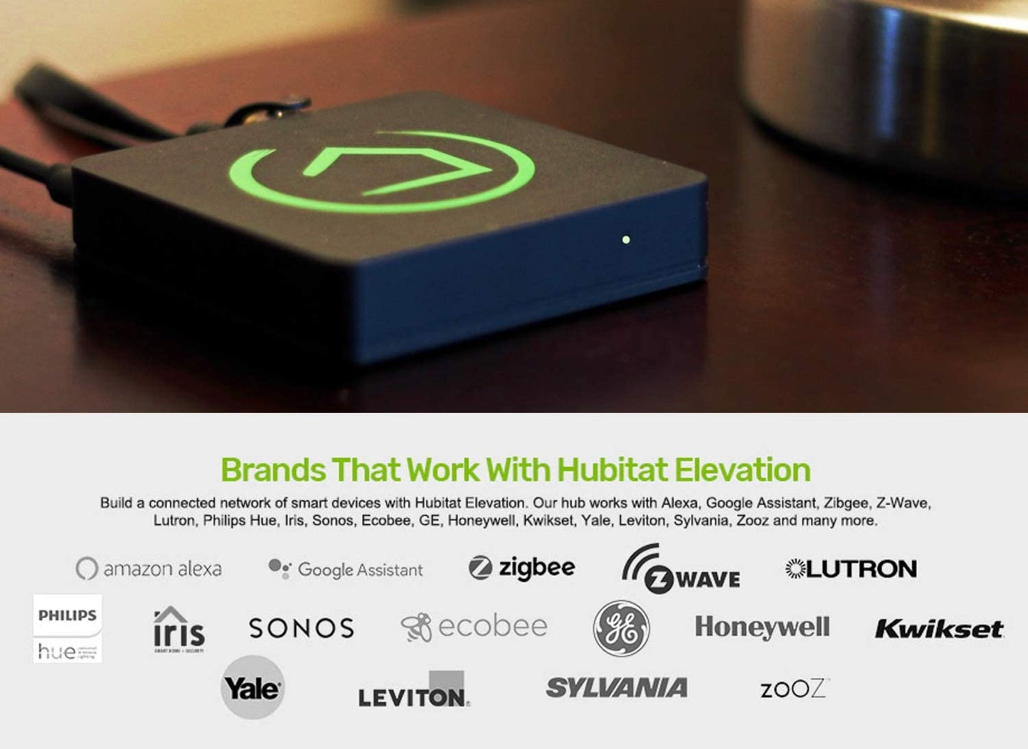 Hubitat Elevation C-7; Z-Wave Plus V2 & Zigbee Home Automation Hub