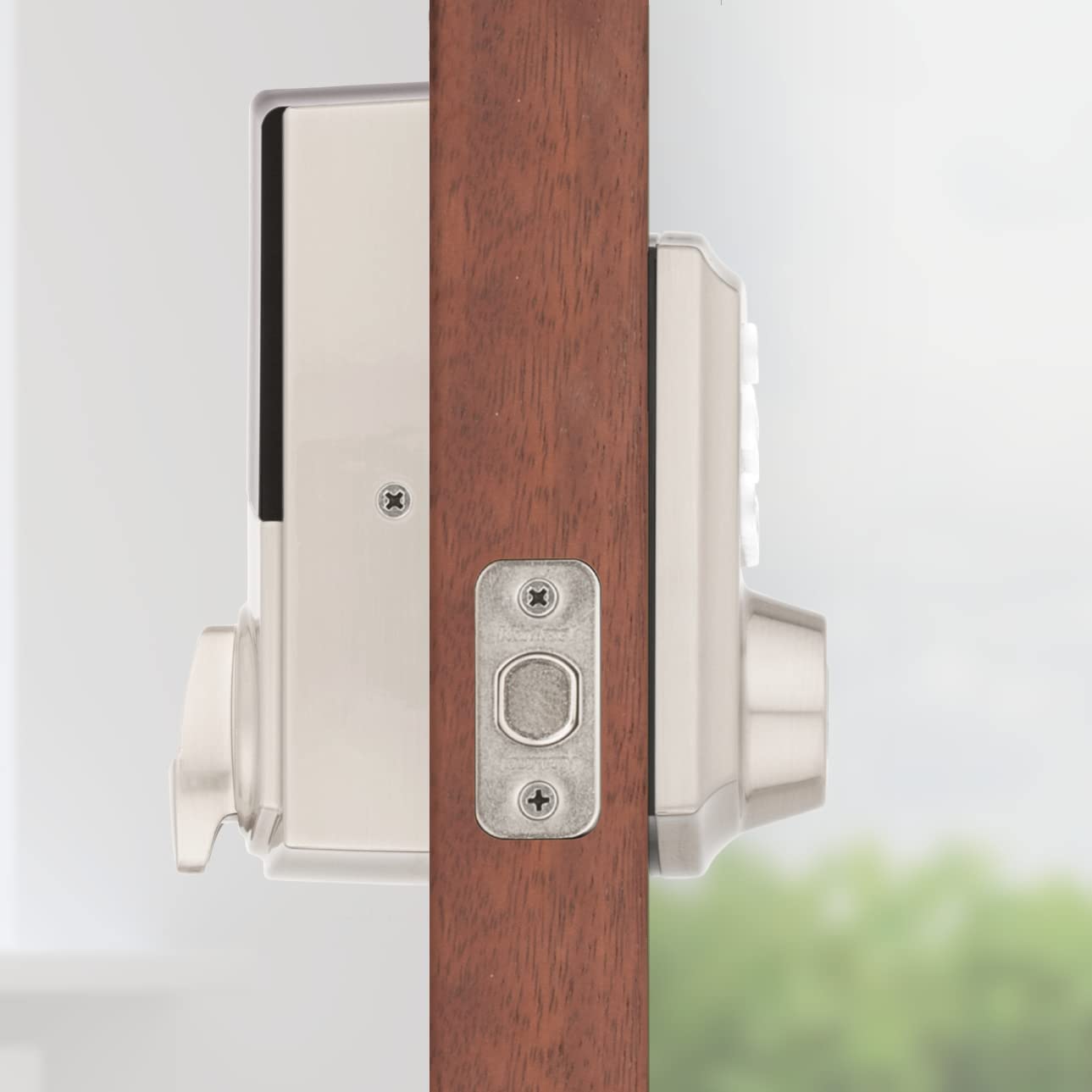 Kwikset Home Connect 620 Traditional Keypad Smart Lock with Z-Wave 700, Satin Nickel, 98930-001
