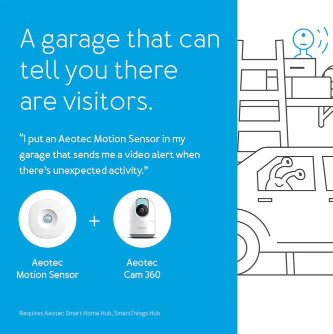 Aeotec SmartThings Motion Sensor; Zigbee sensor