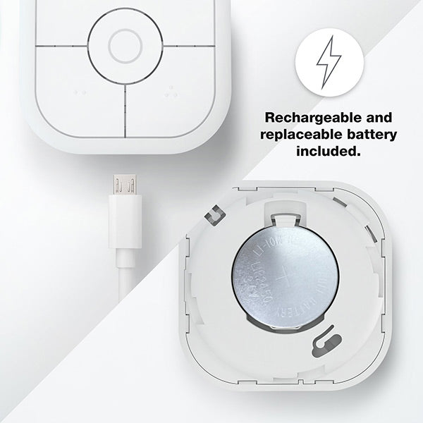 Aeotec NanoMote Quad, Z-Wave Plus S2 remote control, 8 scenes, Rechargeable – ZWA003