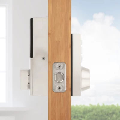 Kwikset Home Connect 620 Contemporary Keypad Connected Smart Lock with Z-Wave 700 Featuring SmartKey Security, Satin Nickel, 98930-004