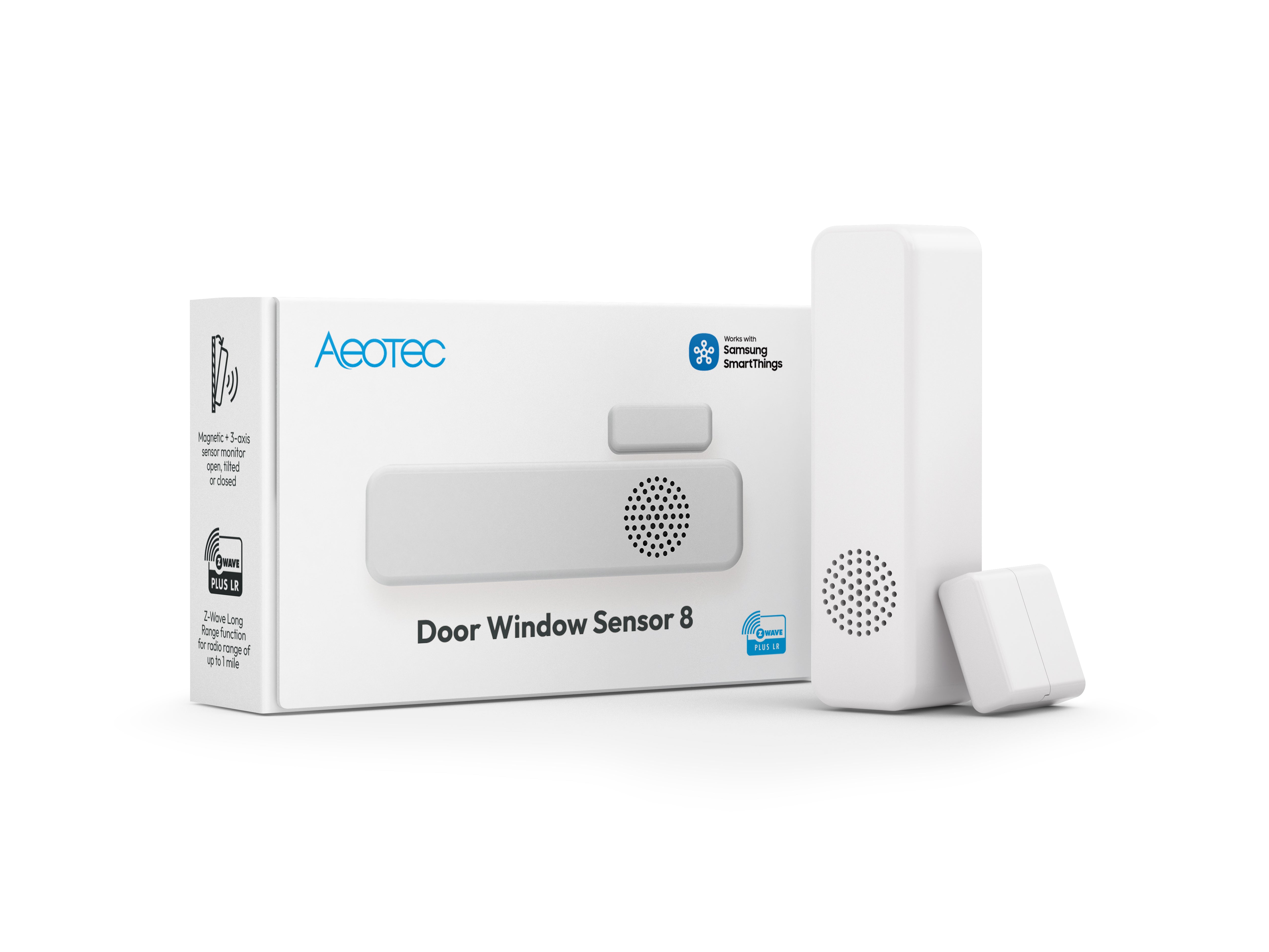 Aeotec Door / Window Sensor 8 Z-Wave 800 Long Range Contact plus
