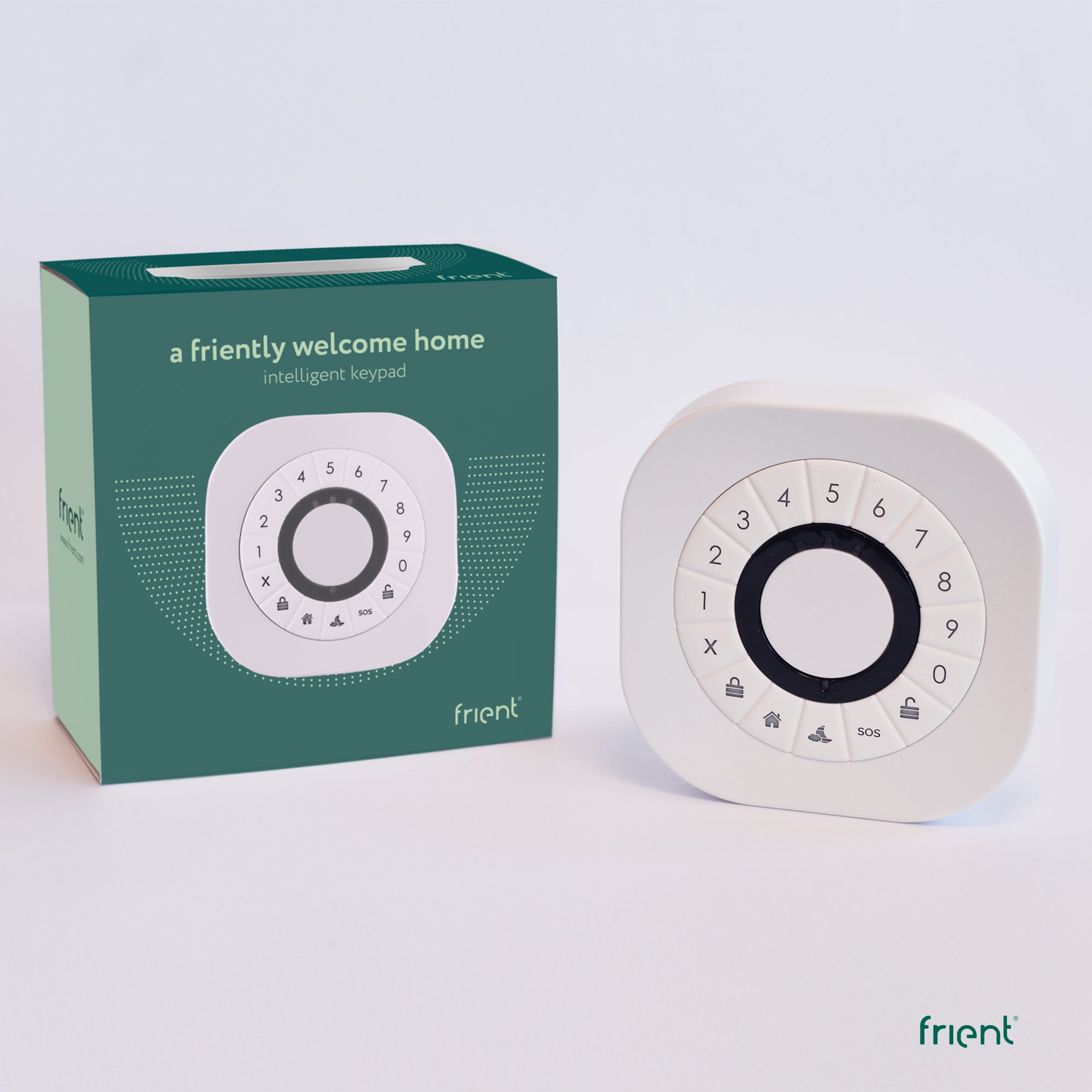 frient Intelligent Keypad Zigbee RFID & PIN Access Control Keypad ...