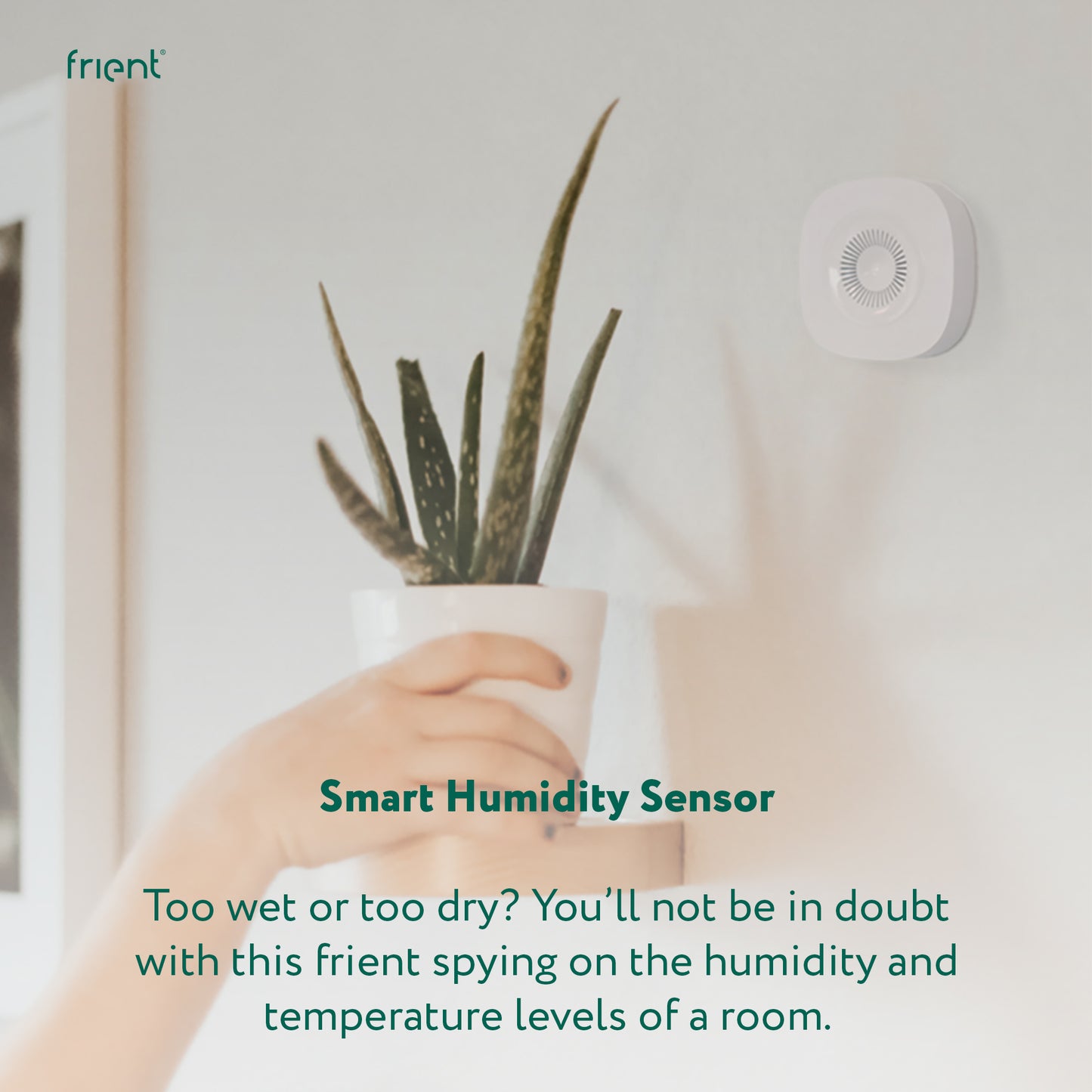 frient Smart Humidity Sensor Zigbee Humidity & Temperature Monitor
