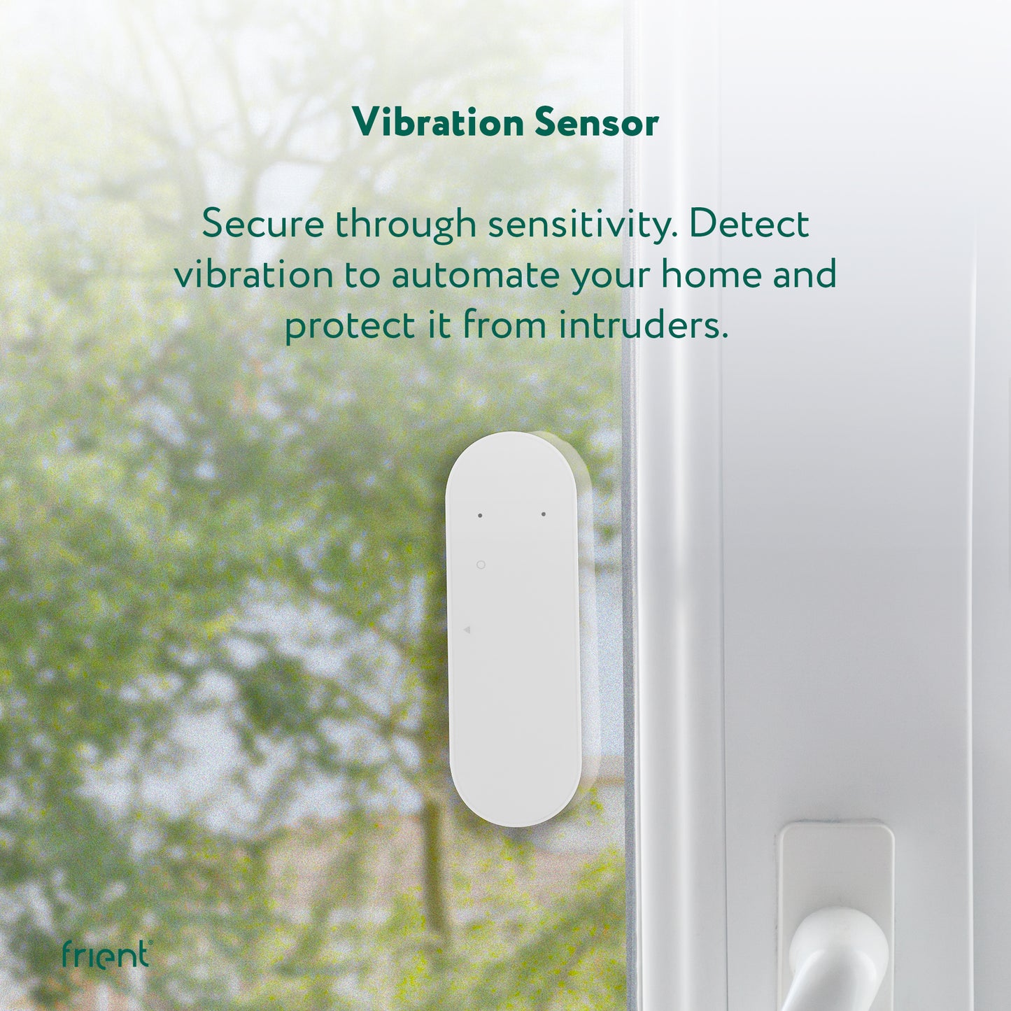frient Vibration Sensor Zigbee Smart Vibration, Tilt & Temperature Sensor