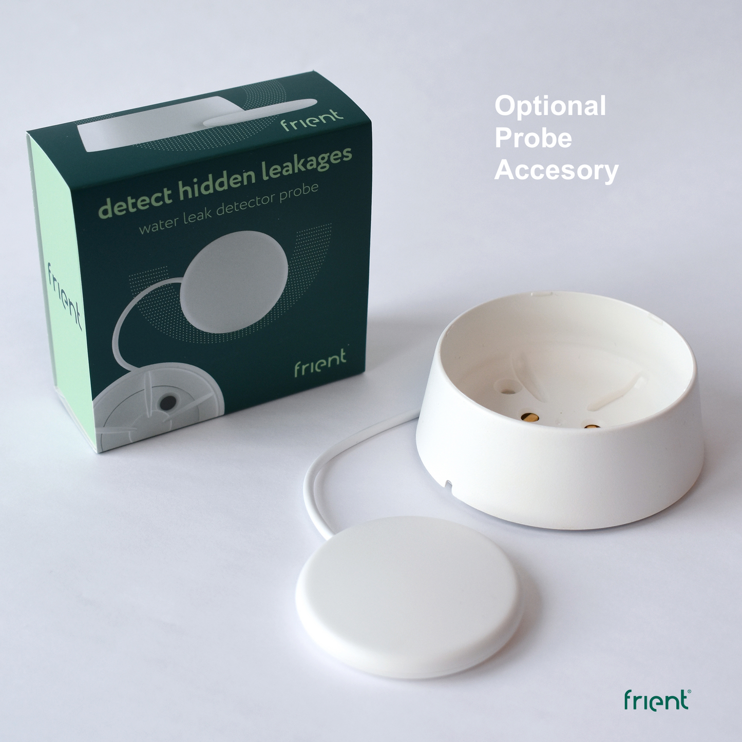 frient Water Leak Detector Zigbee Smart Flood & Leak Sensor