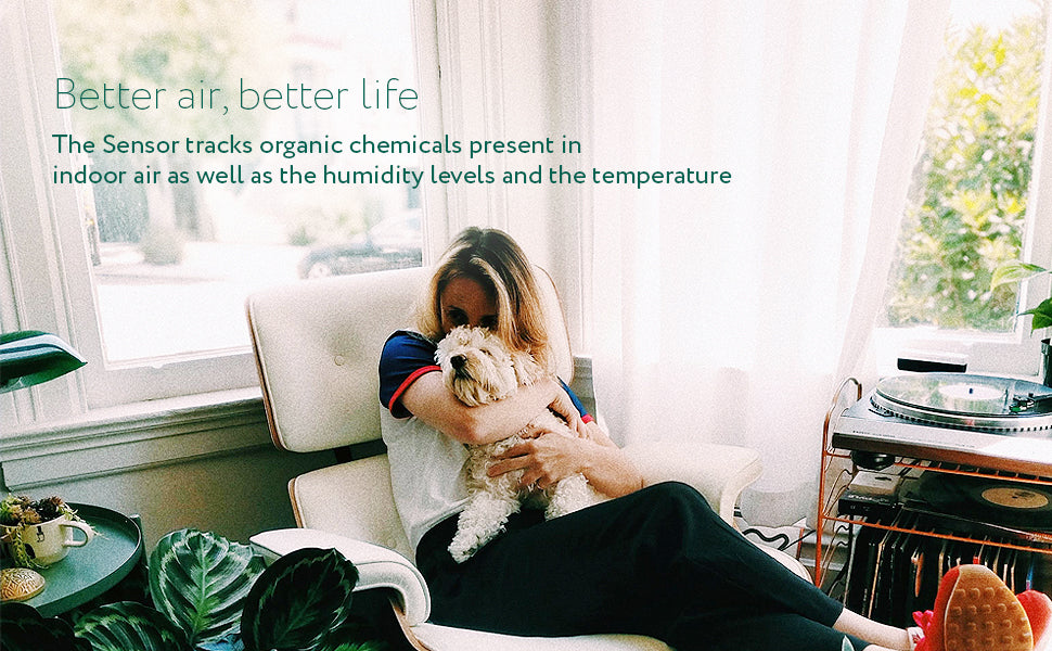 frient Air Quality Sensor Zigbee VOC, Temperature & Humidity Monitor