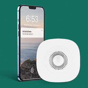 frient Air Quality Sensor Zigbee VOC, Temperature & Humidity Monitor