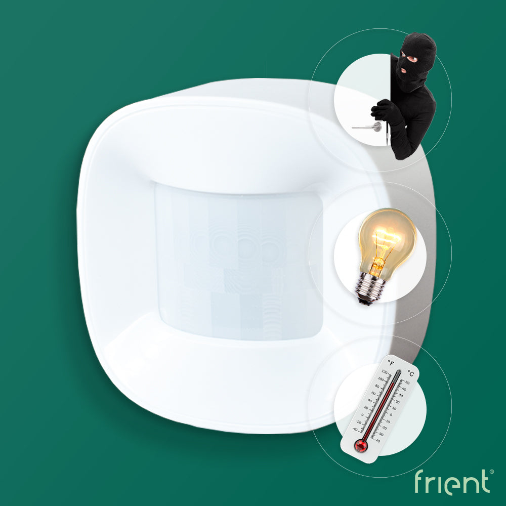 frient Motion Sensor 2 Pet Zigbee Pet-Immune Motion, Light & Temperature Sensor