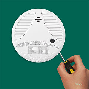 frient Intelligent Smoke Alarm Zigbee Smoke Detector with Built-In Siren