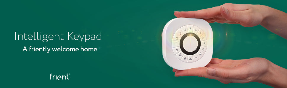 frient Intelligent Keypad Zigbee RFID & PIN Access Control Keypad