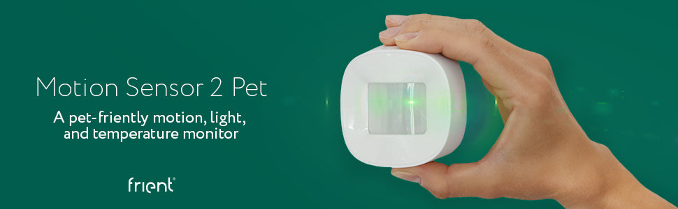 frient Motion Sensor 2 Pet Zigbee Pet-Immune Motion, Light & Temperature Sensor