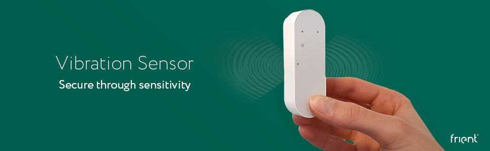 frient Vibration Sensor Zigbee Smart Vibration, Tilt & Temperature Sensor