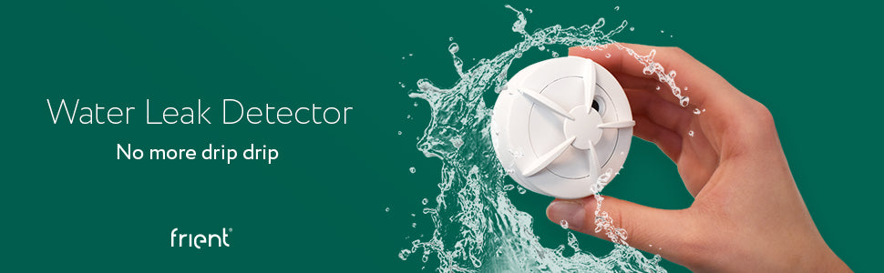 frient Water Leak Detector Zigbee Smart Flood & Leak Sensor
