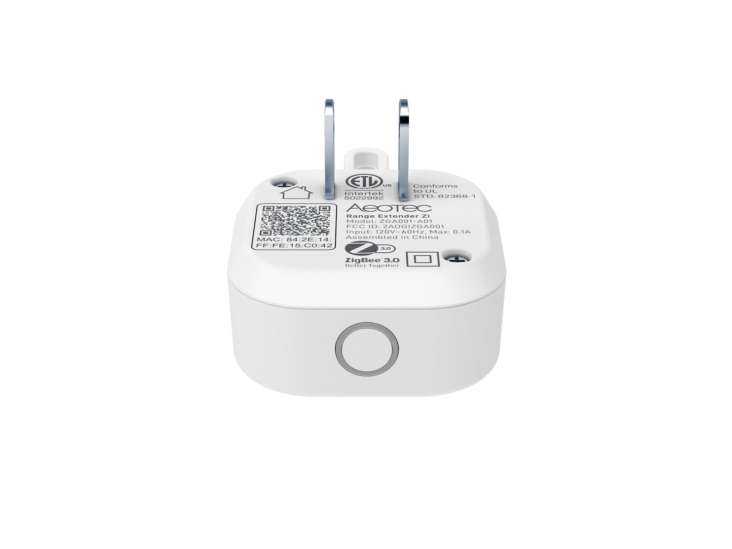 Aeotec Range Extender Zi; Zigbee Extender and Repeater, Improve Range and Stability of Zigbee Network