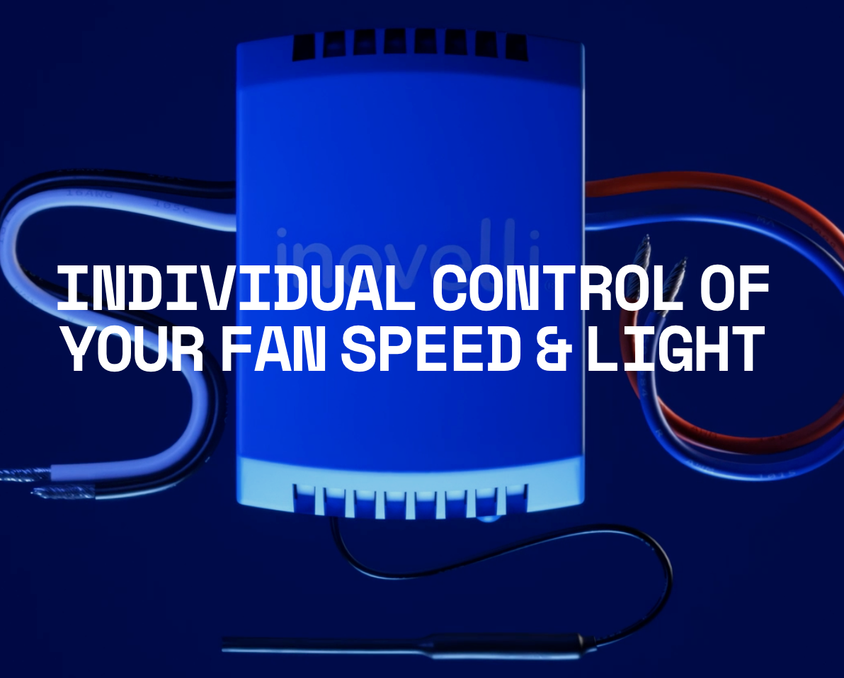 Inovelli Smart Fan and Light Canopy Module - Blue Series ( Zigbee )