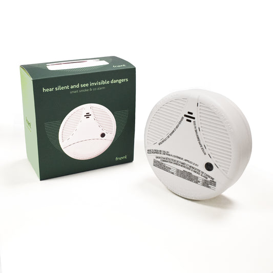 frient frient Intelligent Smoke Alarm Zigbee Smoke Detector with Built-In Siren