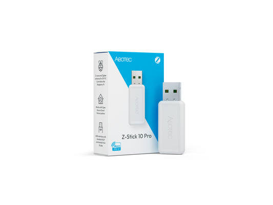 ZWaveProducts Aeotec Z Stick 10 Pro - Z Wave Long Range + Zigbee