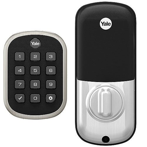 Yale ProSL Z-Wave Plus Deadbolt, Button Keypad, Satin Nickel,YRD136-ZW2-619