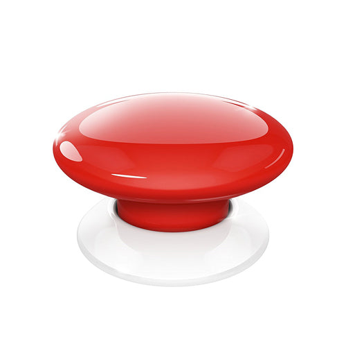 Fibaro The Button, Z-Wave Scene Controller, Red - FIBFGPB-101-3