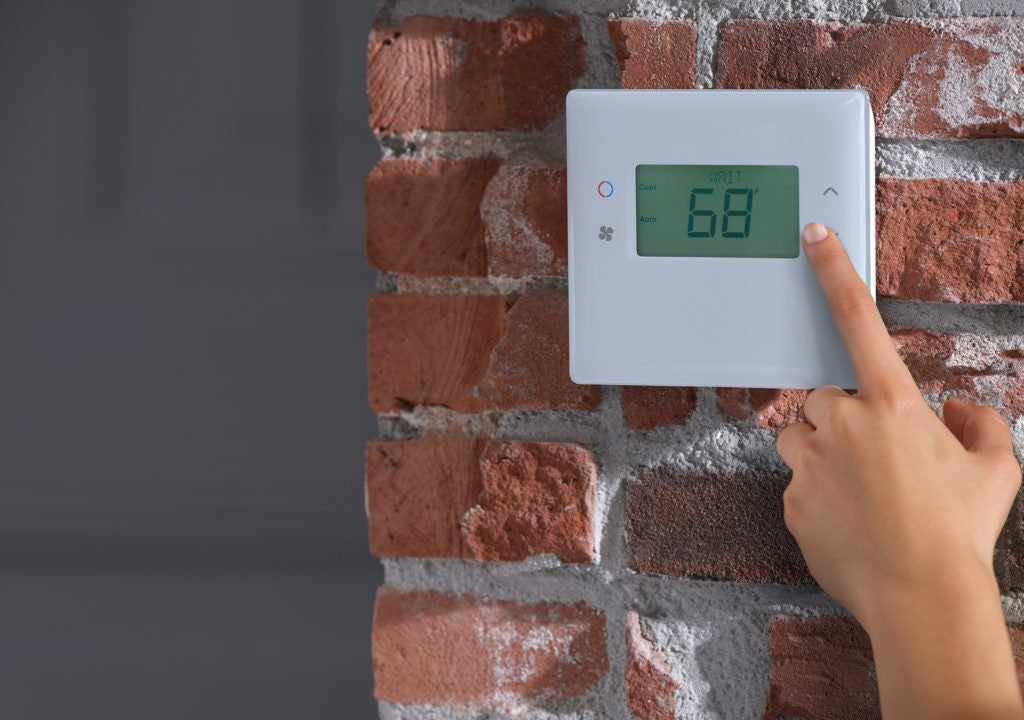 Ecolink Z-Wave Smart Thermostat; 2 stage, 3 stage, heat pump, sensors (TBZ500)