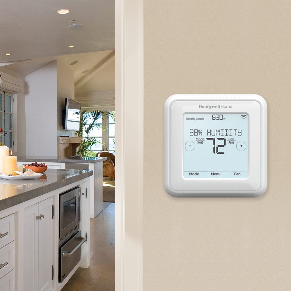 Honeywell T5 Smart Thermostat; 7 Day Programmable, Touchscreen Display