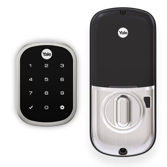 Yale Yale  Z-Wave Plus Key Free Touchscreen Deadbolt - Satin Nickel - YRD256-ZW2-619