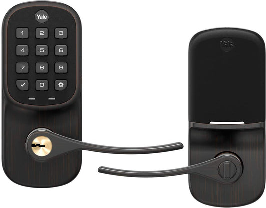 Yale Yale Assure Z-Wave Plus Keypad Lever Lock with Key - YRL216-ZW2-0BP