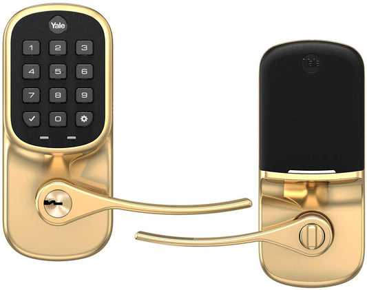 Yale Yale Assure Z-Wave Plus Keypad Lever Lock with Key - YRL216-ZW2-605