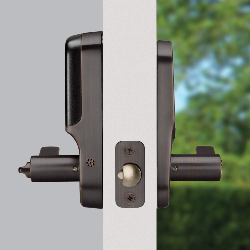 Yale Assure Z-Wave Plus Touchscreen Lever Lock with Key - YRL226-ZW2-0BP