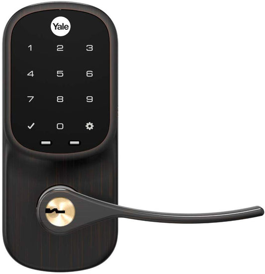 Yale Yale Assure Z-Wave Plus Touchscreen Lever Lock with Key - YRL226-ZW2-0BP