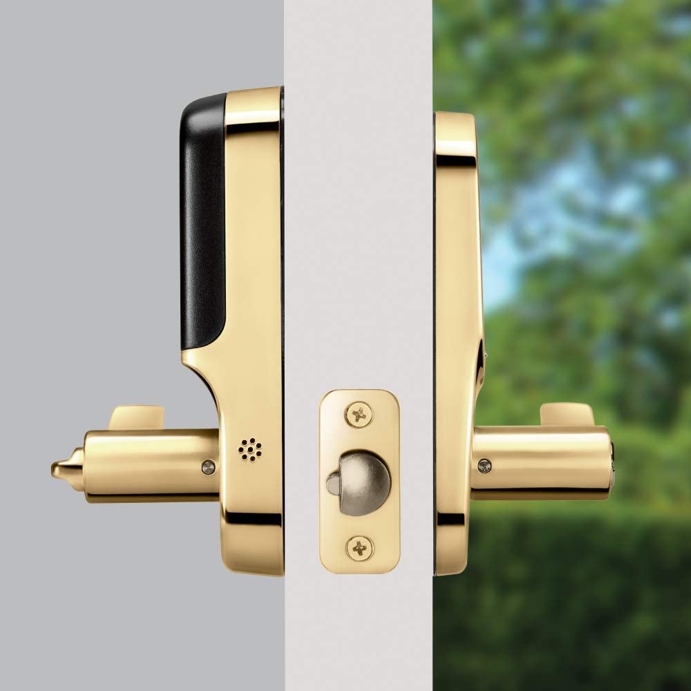 Yale Assure Z-Wave Plus Touchscreen Lever Lock with Key - YRL226-ZW2-605