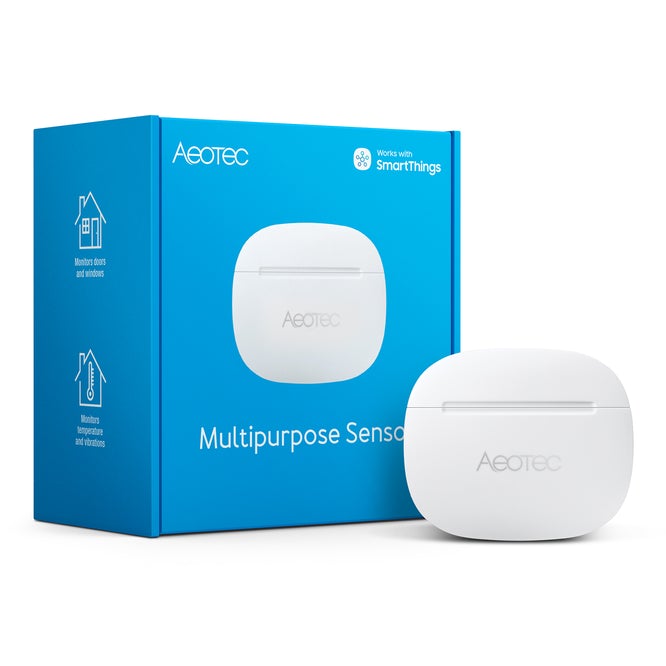 Aeotec ZigBee SmartThings Door/Window Sensor, Multipurpose Sensor, Works with Smart Home Hub