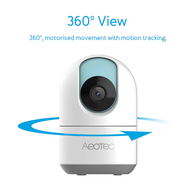 Aeotec Cam 360; wireless camera for SmartThings