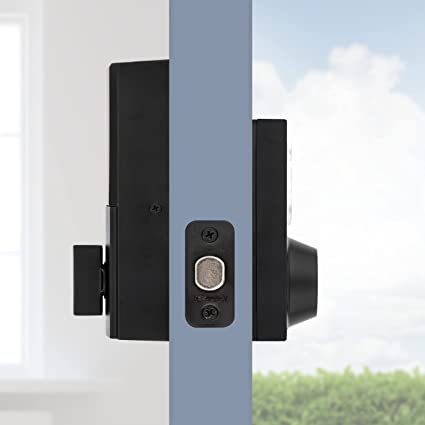 Kwikset Home Connect 620 Keypad Connected Smart Lock with Z-Wave Technology Featuring SmartKey Security in Matte Black, CNT, 98930-007