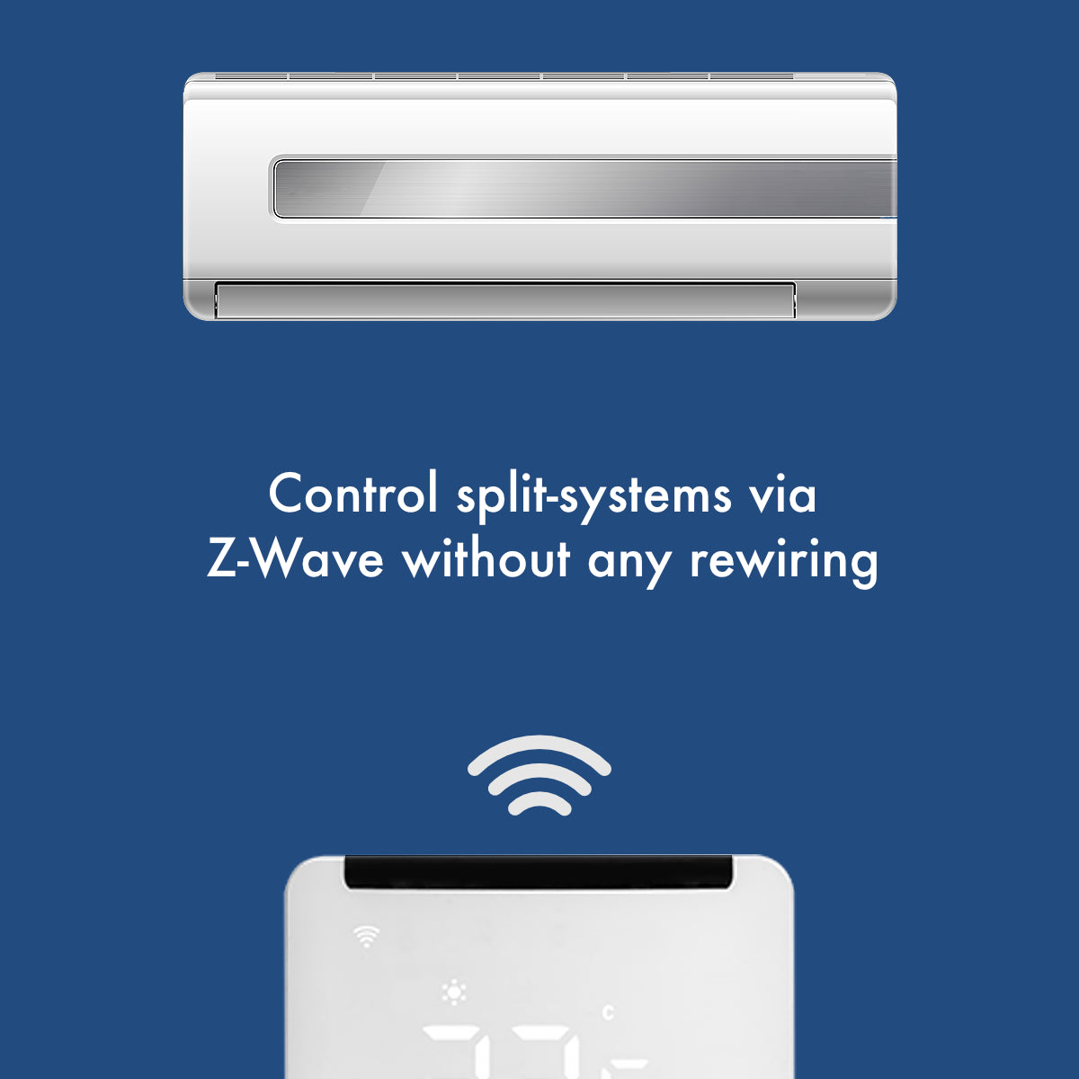 MCO Z-Wave Thermostat with IR; 800 Series Z-Wave Plus V2 (IR2900)